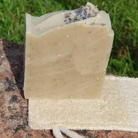 Lavender & Oats | Artisanal hand & Body Soap - 120g