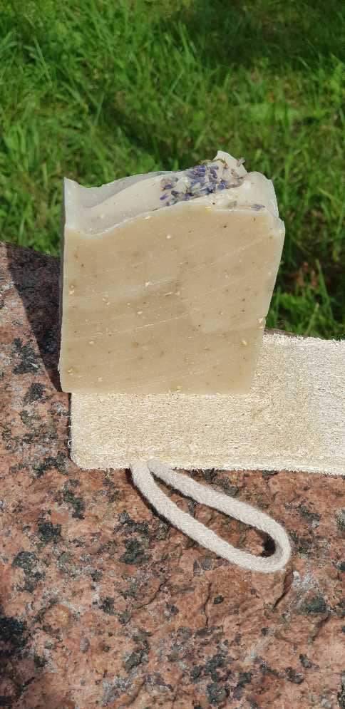 Lavender & Oats | Artisanal hand & Body Soap - 120g