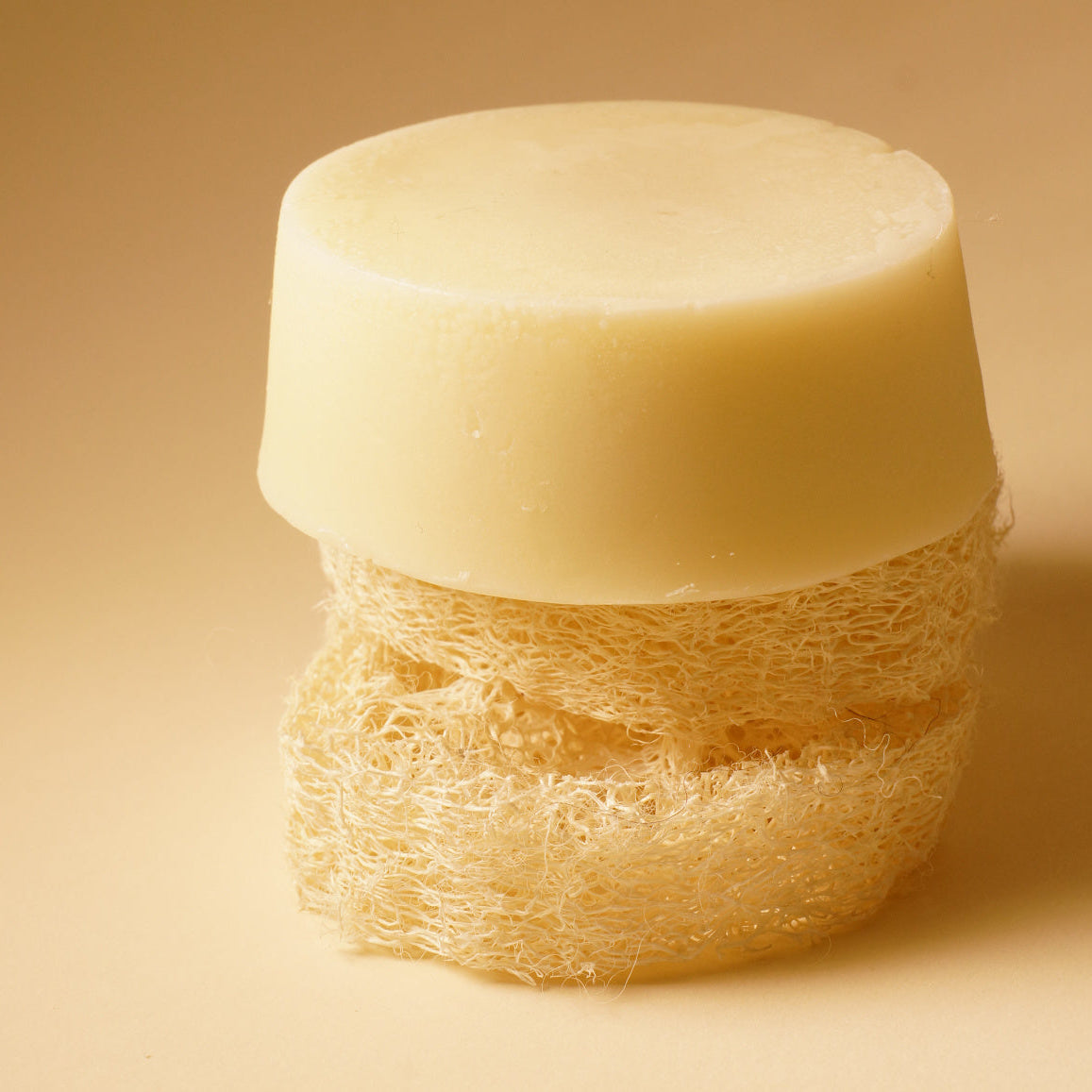 Eco-friendly solid conditioner bar from Kleins Organic for nourished and healthy hair.